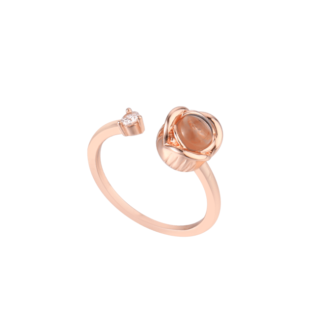 Bague fleure