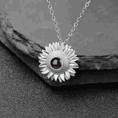 Collier tournesol